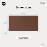LINE FRIENDS | Smart Magnetic Desk Mat