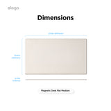 Smart Magnetic Desk Mat Medium [2 Colors]