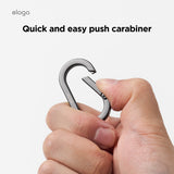 Flat Oval Carabiner [3 Colors]