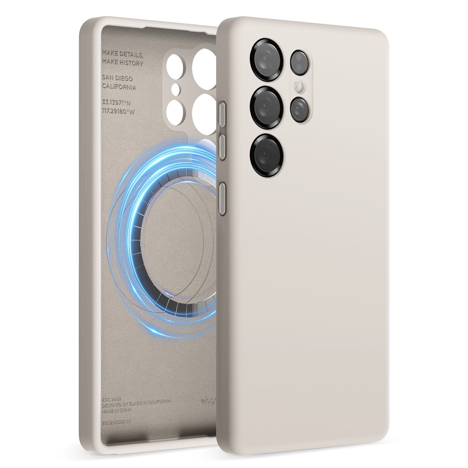 elago Compatible with Samsung Galaxy S25 Ultra Case, Magnetic Silicone Case, Compatible with MagSafe Accessories, Protective Cover, Shockproof, Slim elago Compatible with Samsung Galaxy S25 Ultra Case, Magnetic Silicone Case, Compatible with MagSafe Accessories, Protective Cover, Shockproof, Slim