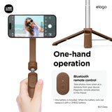 LINE FRIENDS | Magnetic Selfie Stick [BROWN]