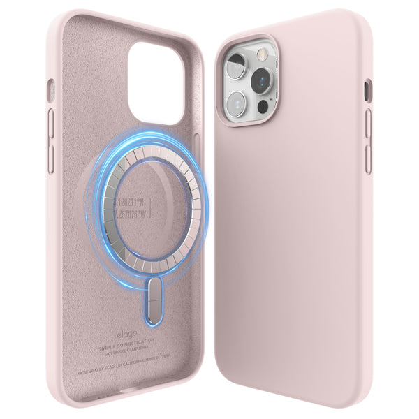 Encased Thin Armor Custodia Per IPhone 12 Pro Max - Sottile, Flessibile, Grip Opaco, Compatibile Ricarica Wireless, Colore Nero