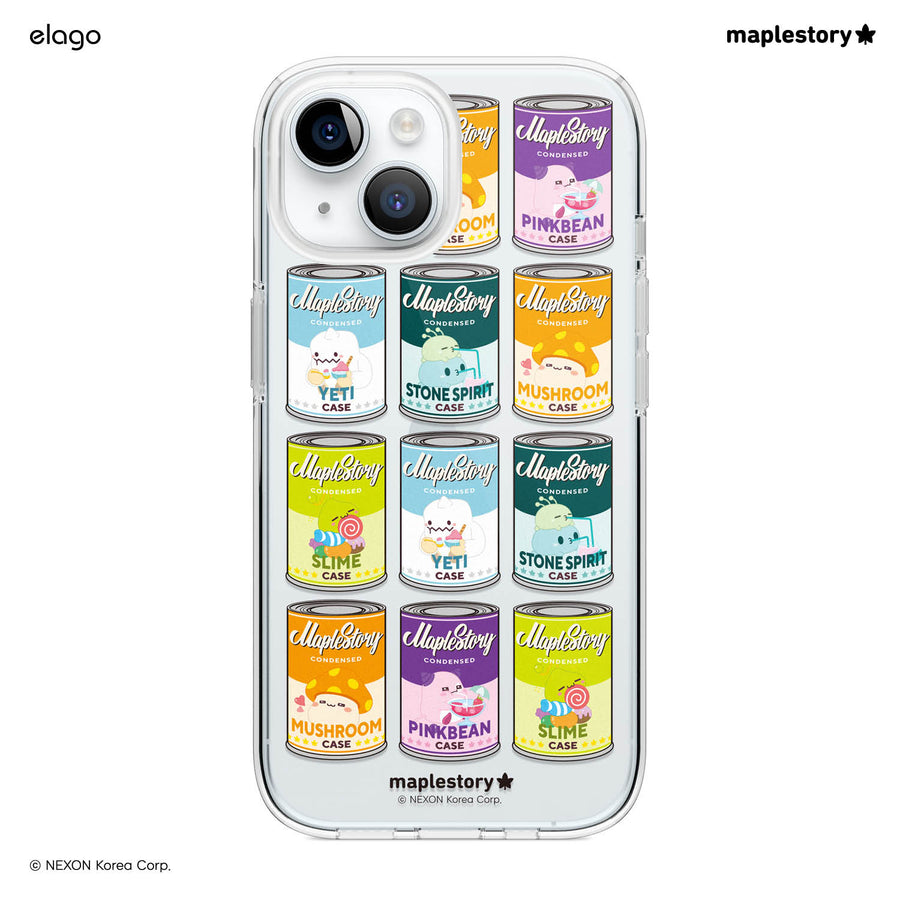 elago | MapleStory Monster can soup Case for iPhone 15