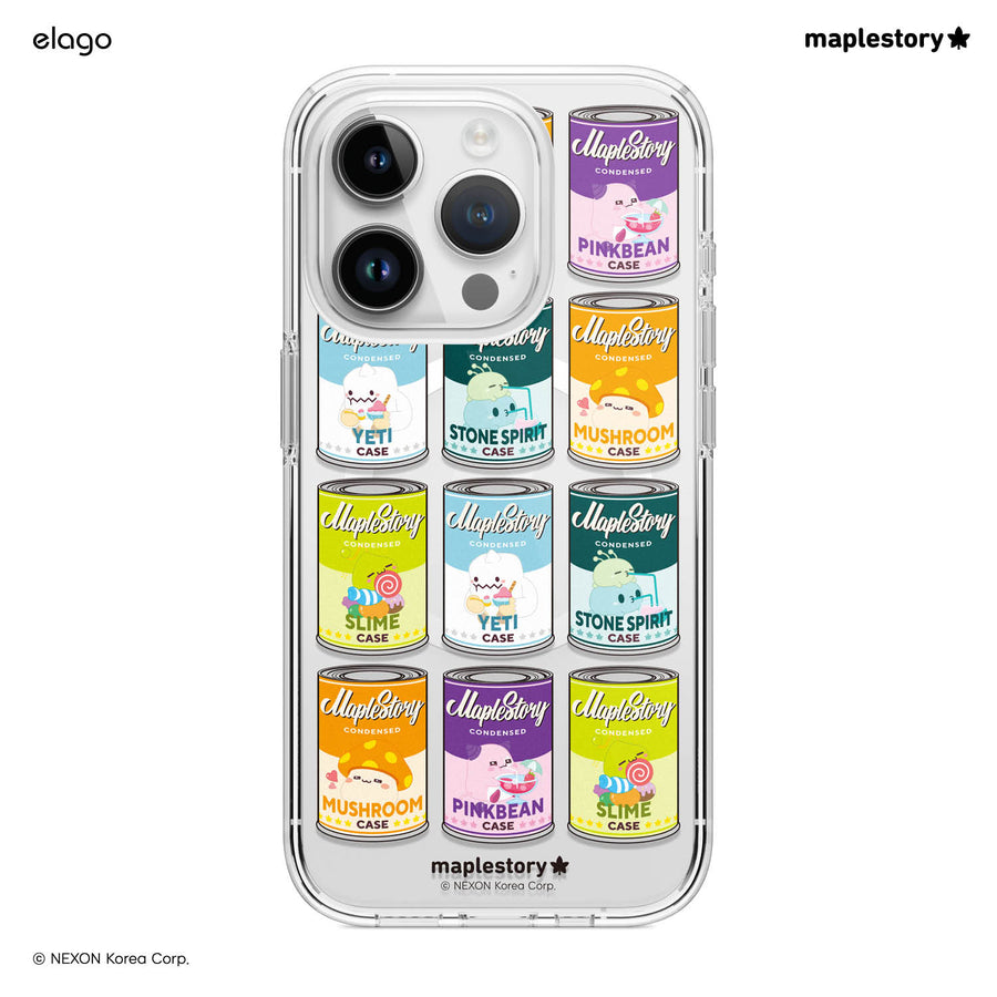 elago | MapleStory Monster can soup Case for iPhone 15 Pro