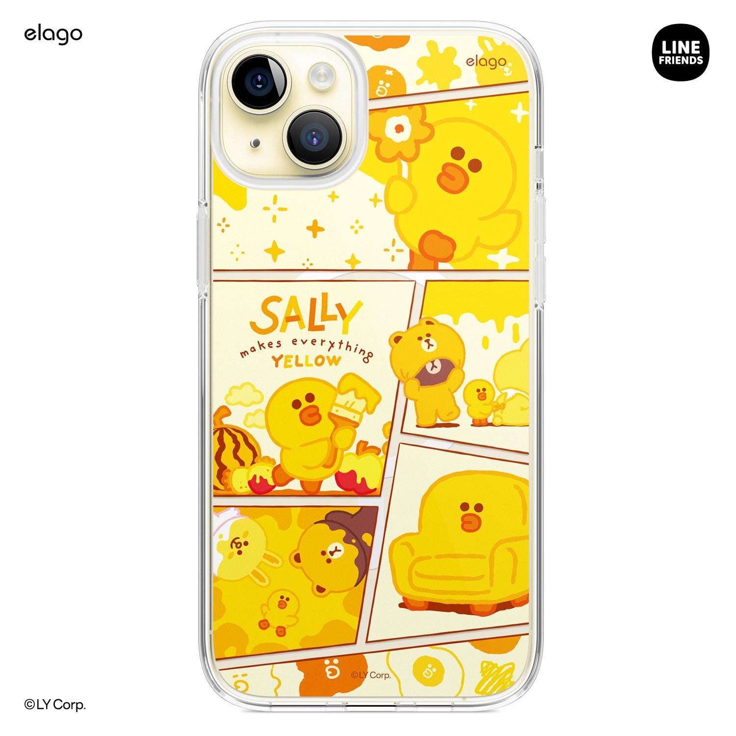 LINE FRIENDS MagSafe Yellow Sally Case for iPhone 15 Plus LINE FRIENDS MagSafe Yellow Sally Case for iPhone 15 Plus