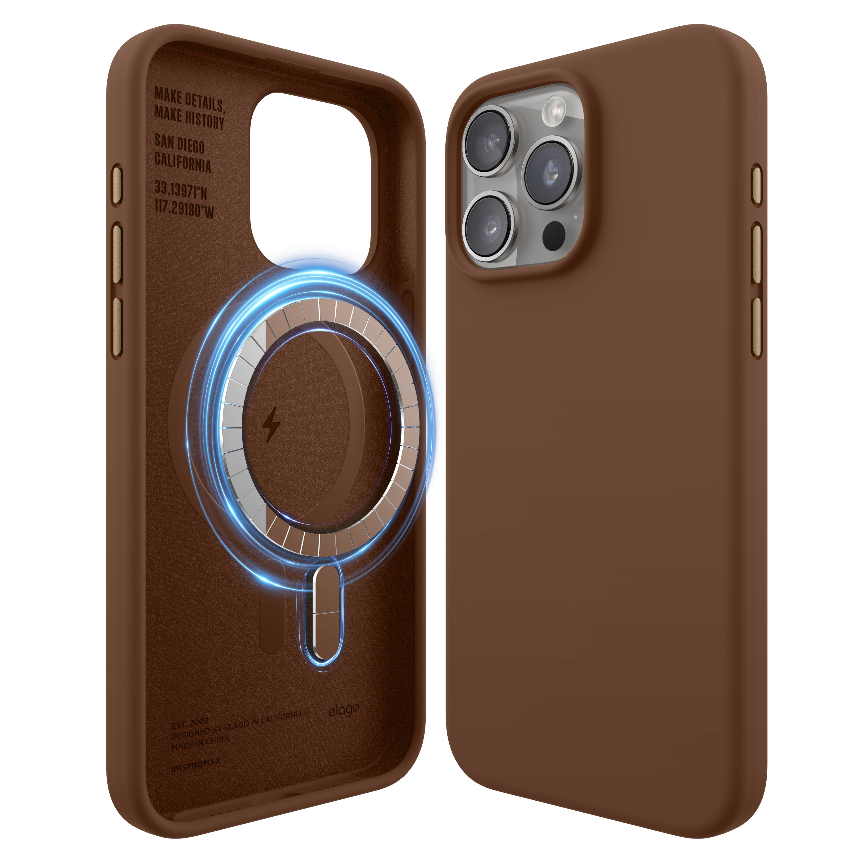 MagSafe Silicone Case for iPhone 15 Pro Max