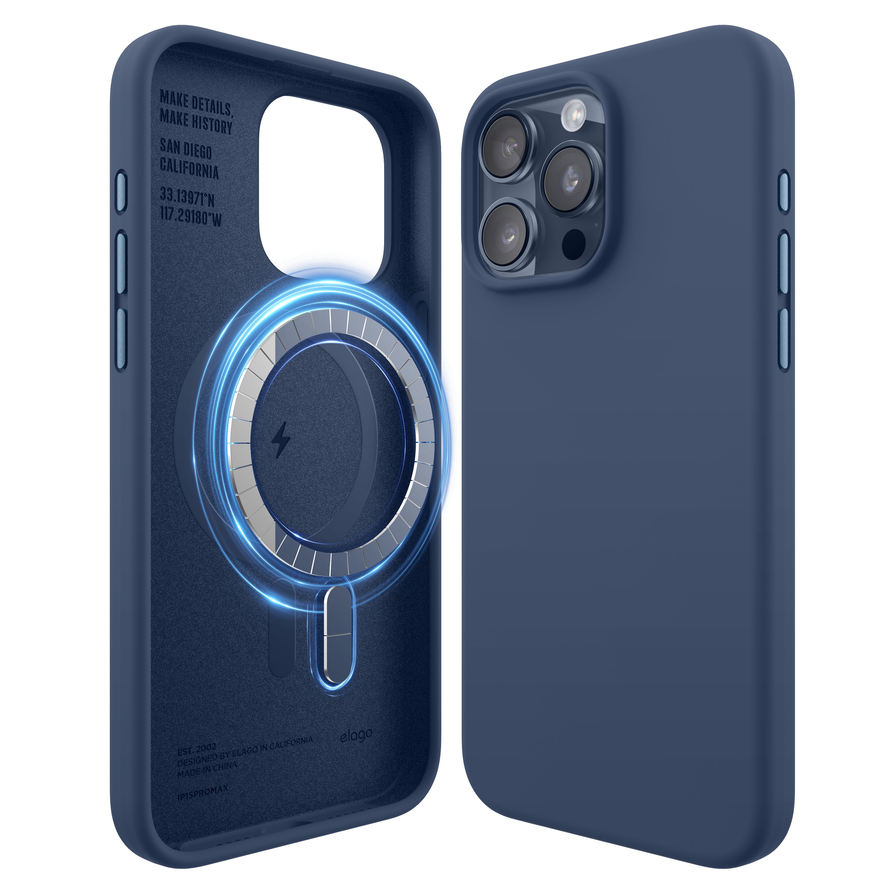 MagSafe Silicone Case for iPhone 15 Pro Max