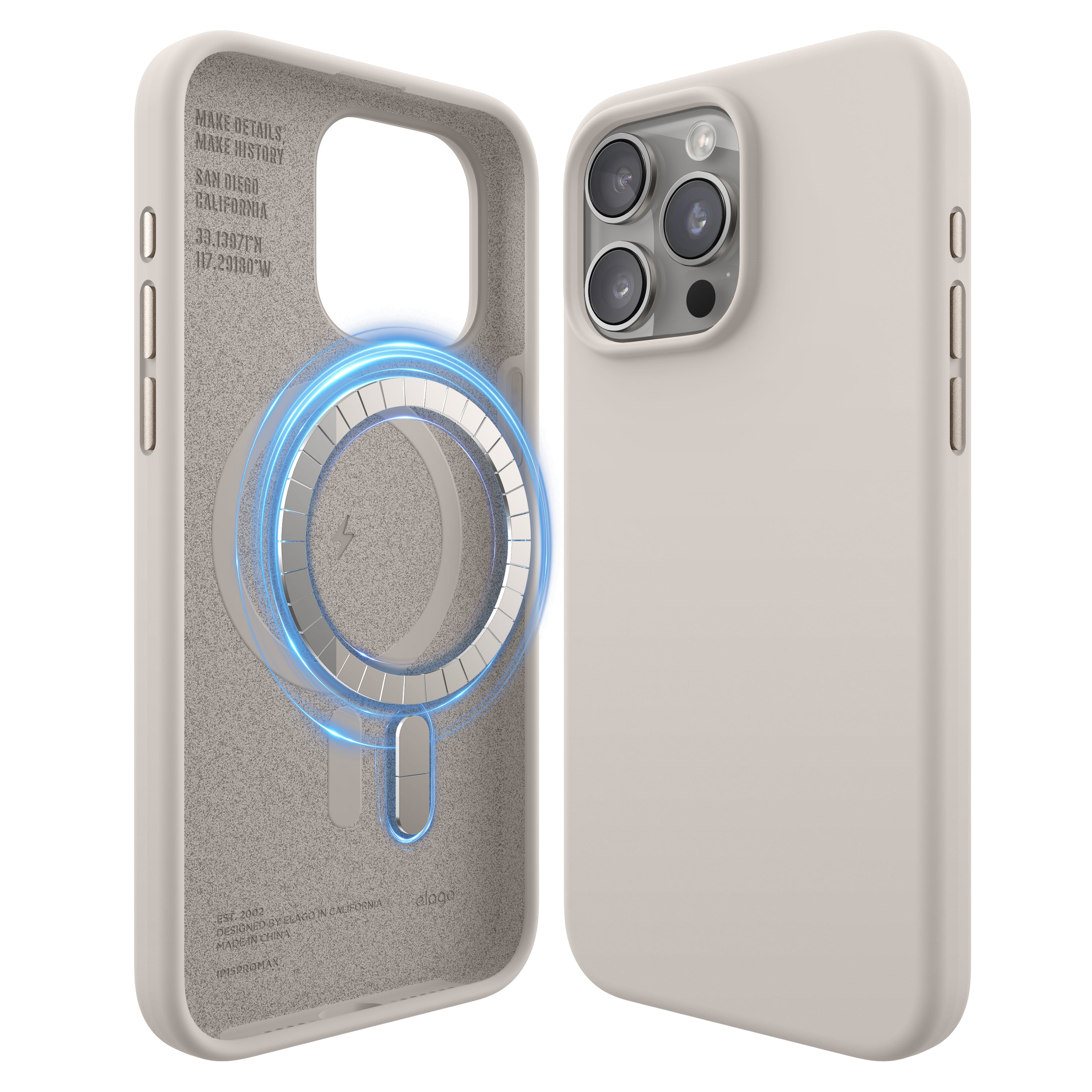 MagSafe Silicone Case for iPhone 15 Pro Max