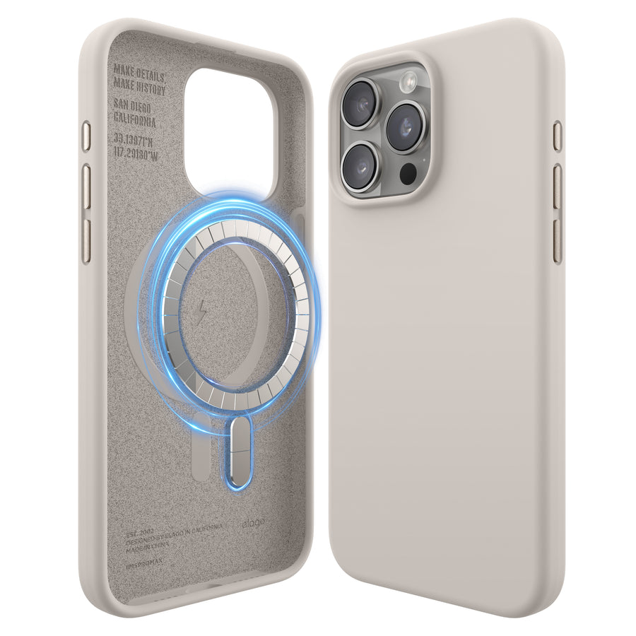 Pro - Silicone Magnetic iPhone Max for Case elago 15 Shop