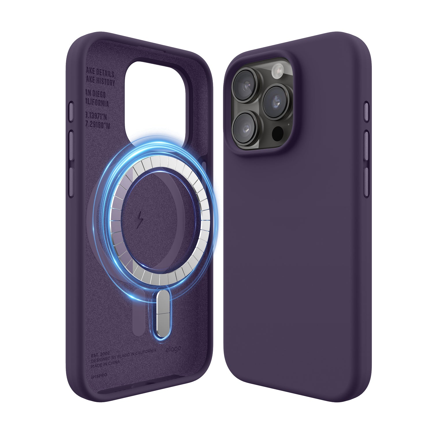 MagSafe Silicone Case for iPhone 15 Pro