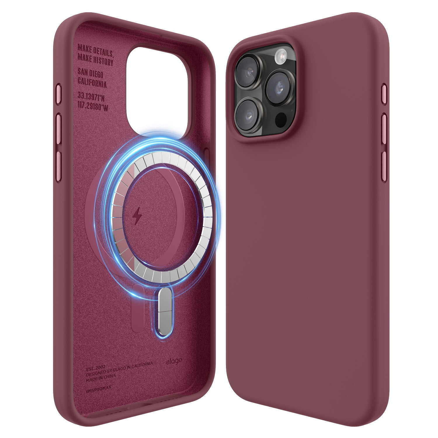 MagSafe Silicone Case for iPhone 15 Pro Max