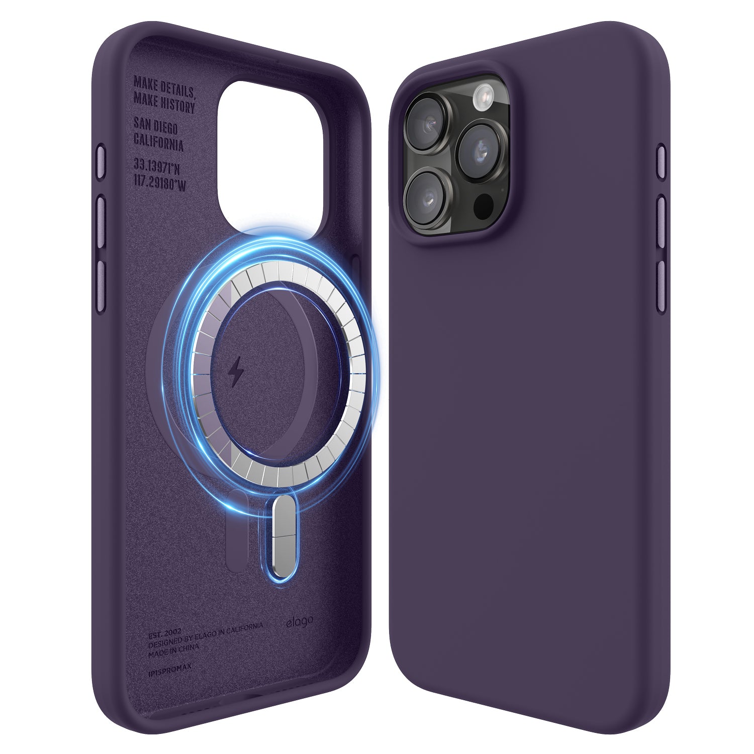 MagSafe Silicone Case for iPhone 15 Pro Max