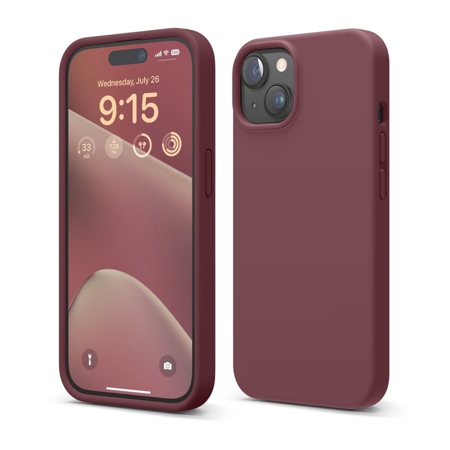 Premium Silicone Case for iPhone 15 [30 Colors]