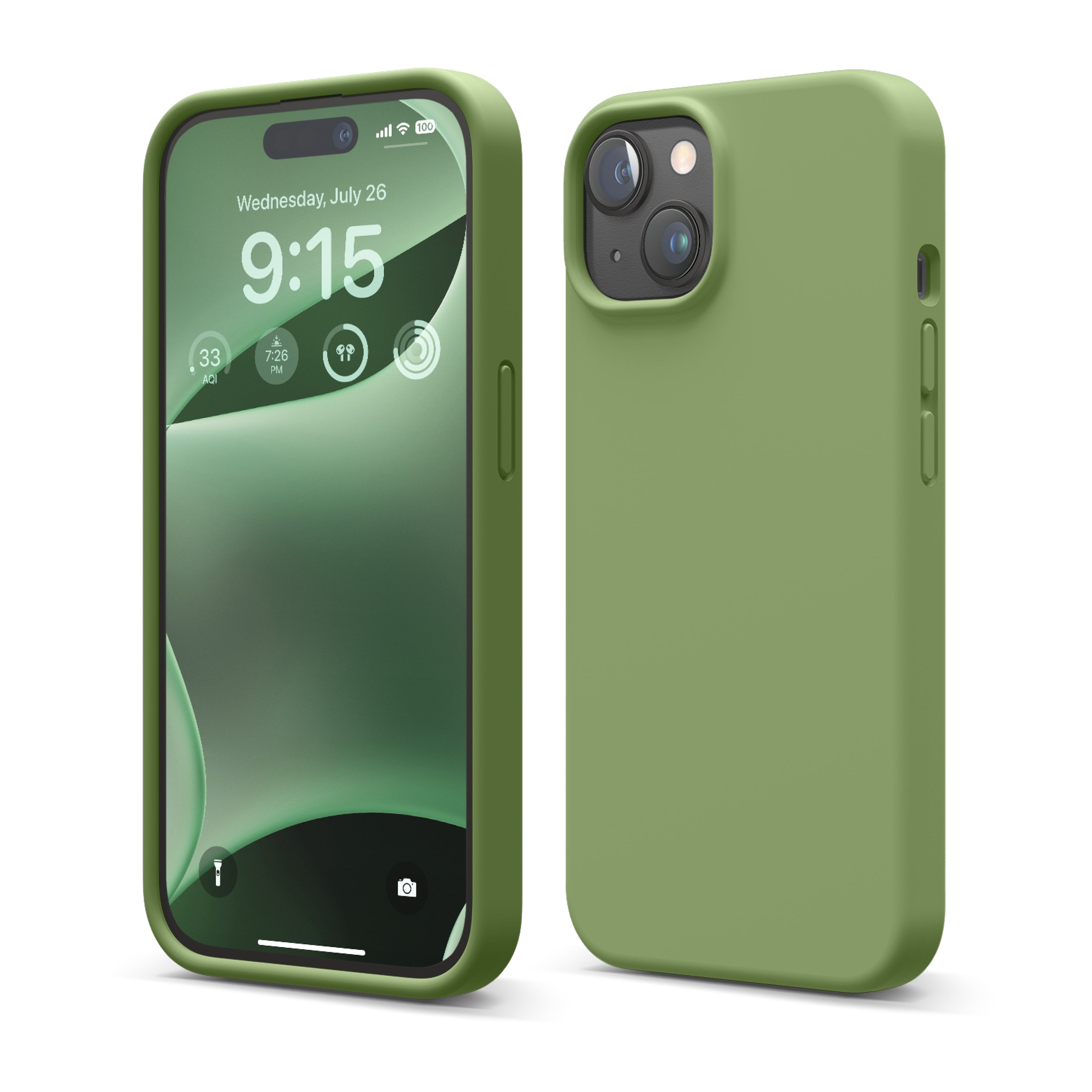 Premium Silicone Case for iPhone 15