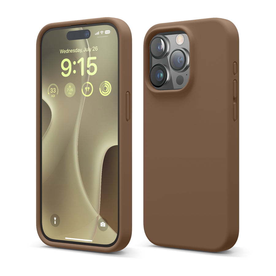 Premium Silicone Case for iPhone 15 Pro [25 Colors]