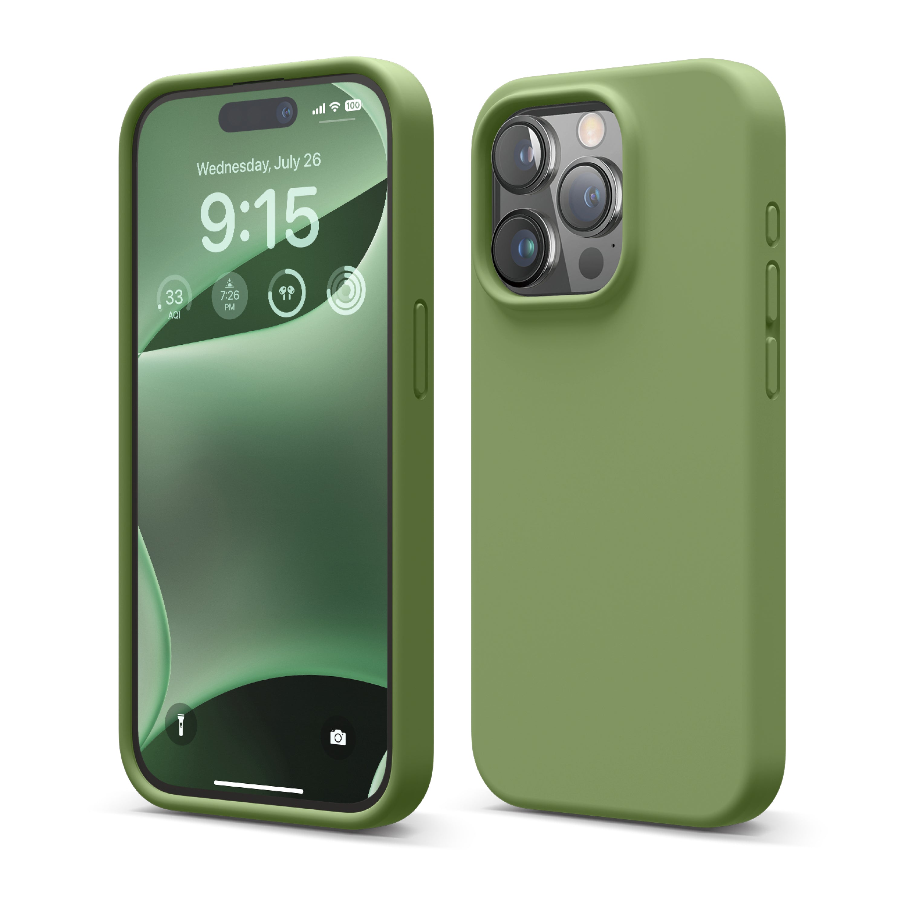 Premium Silicone Case for iPhone 15 Pro
