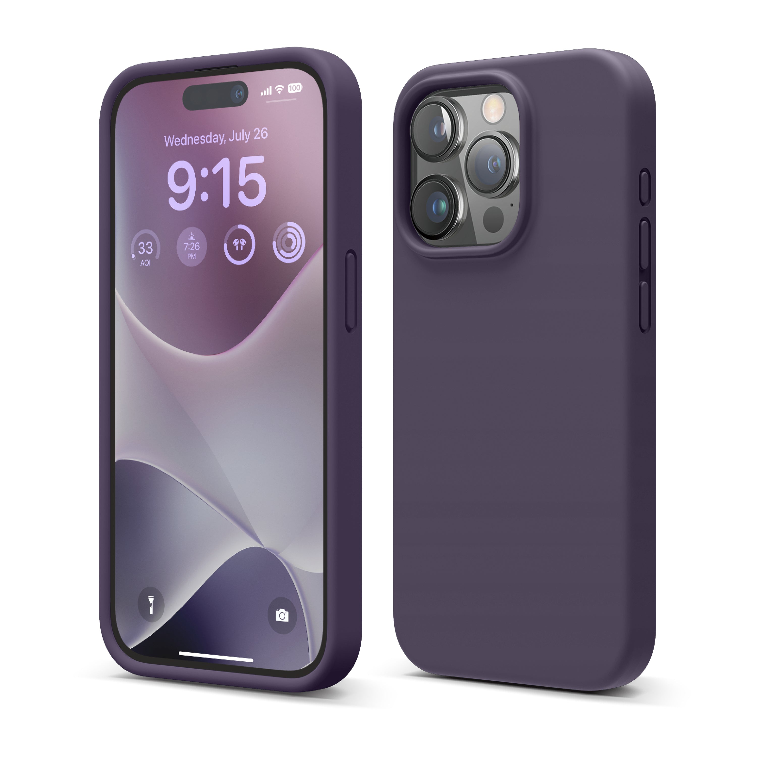 Premium Silicone Case for iPhone 15 Pro