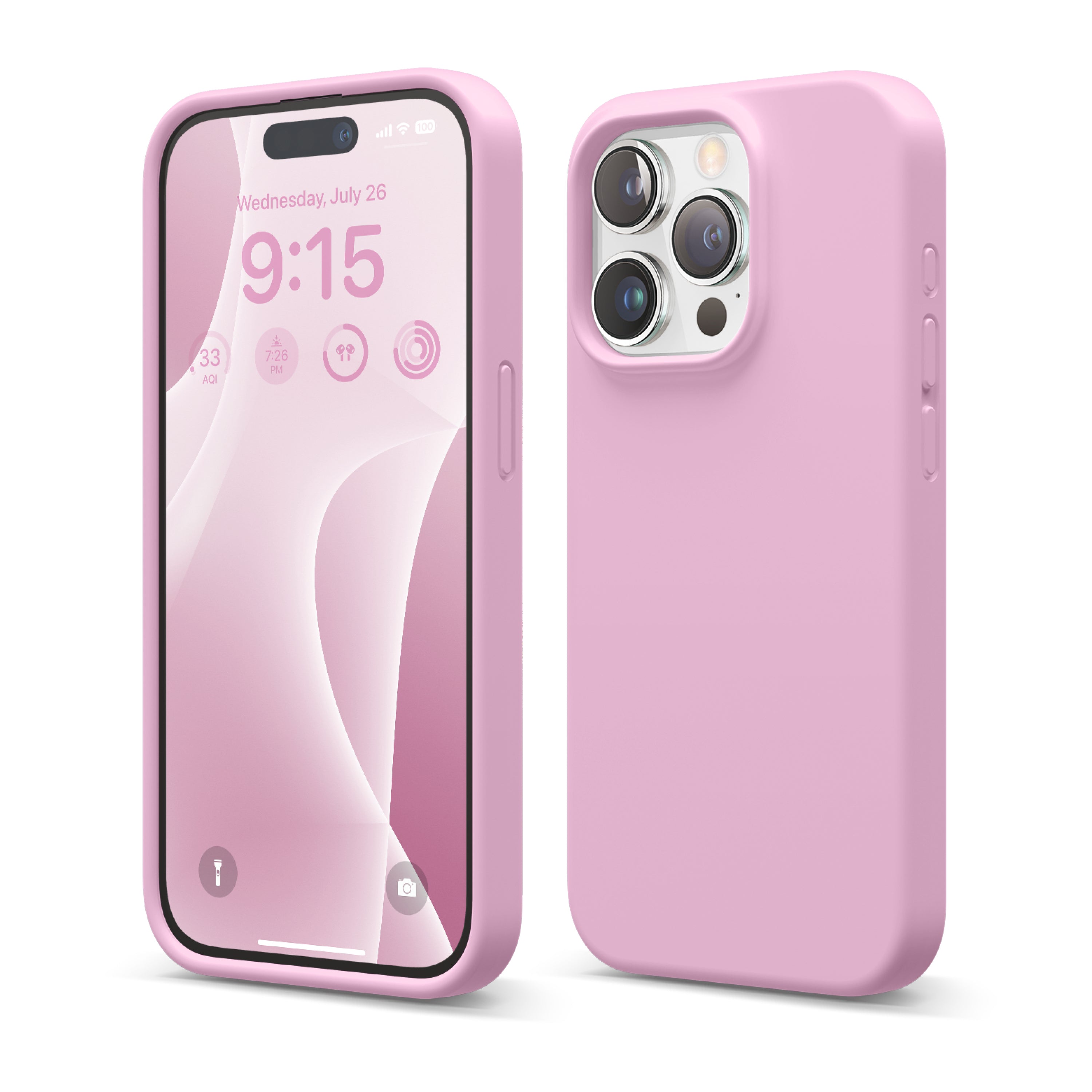 Premium Silicone Case for iPhone 15 Pro