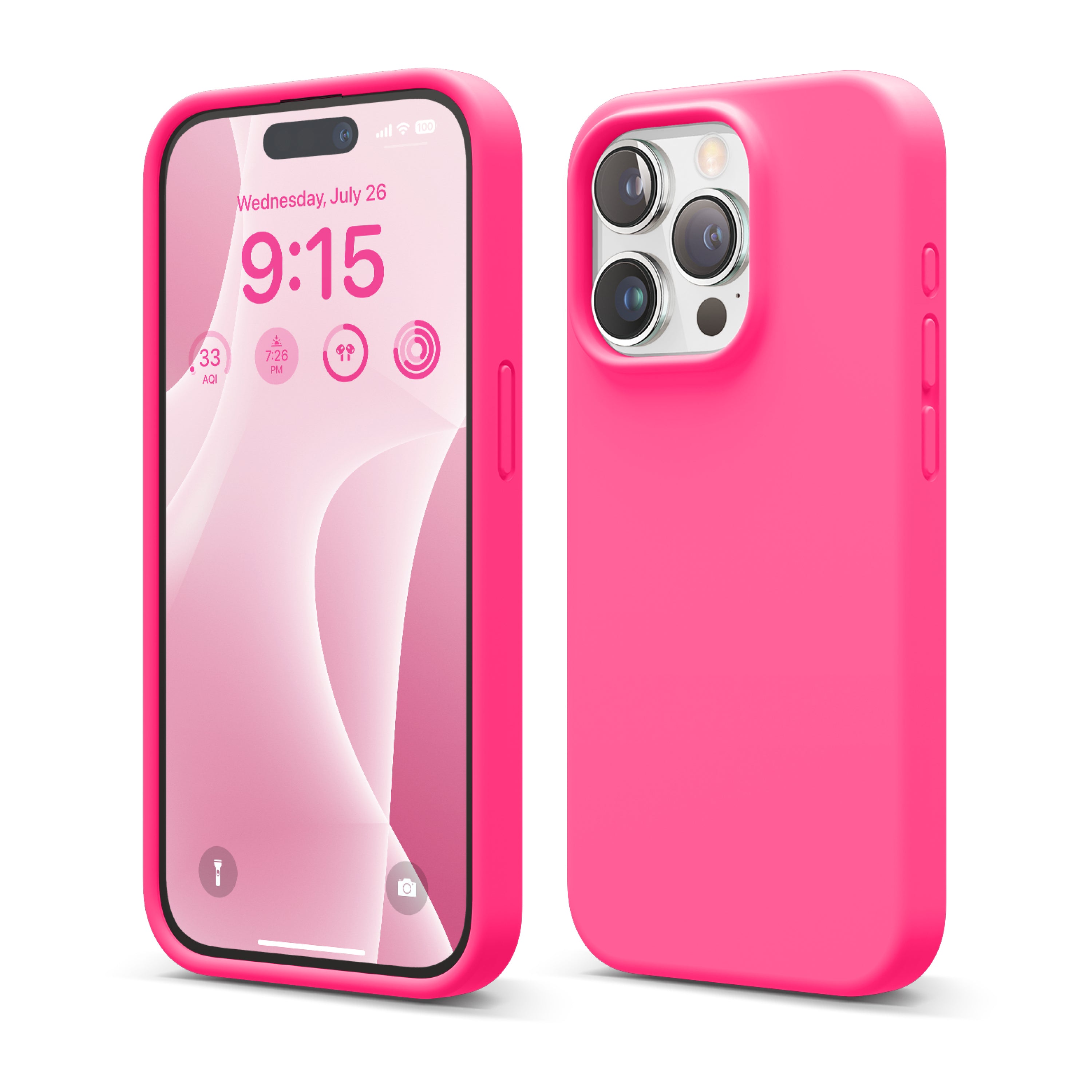 Premium Silicone Case for iPhone 15 Pro