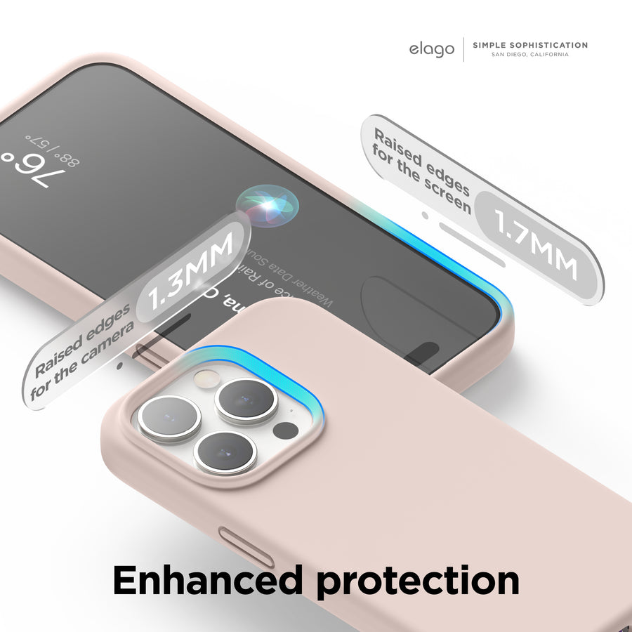 Premium Silicone Case for iPhone 15 Pro [30 Colors]