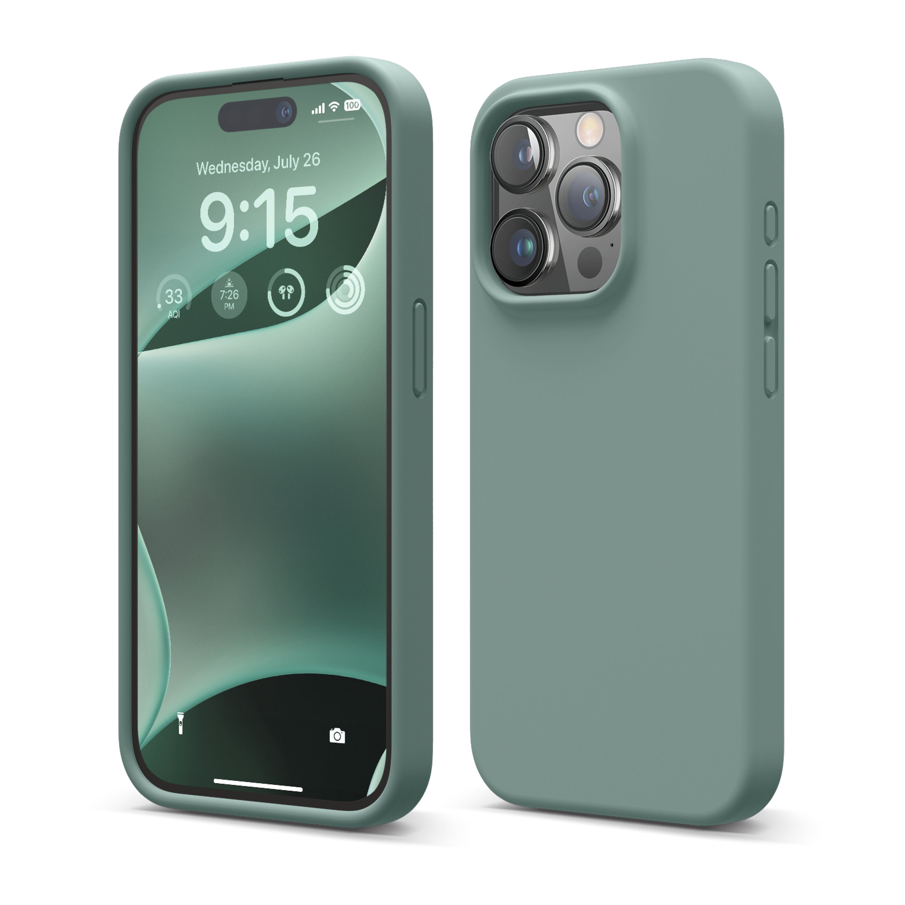 Premium Silicone Case for iPhone 15 Pro