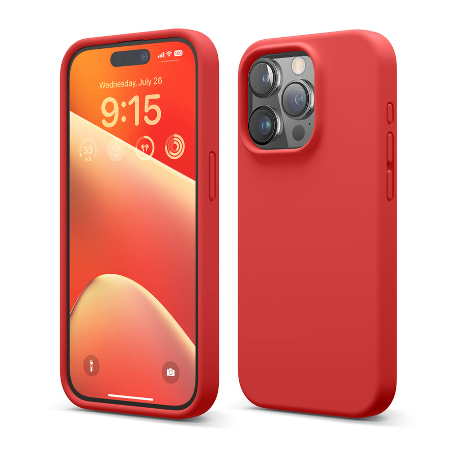 Premium Silicone Case for iPhone 15 Pro [25 Colors]