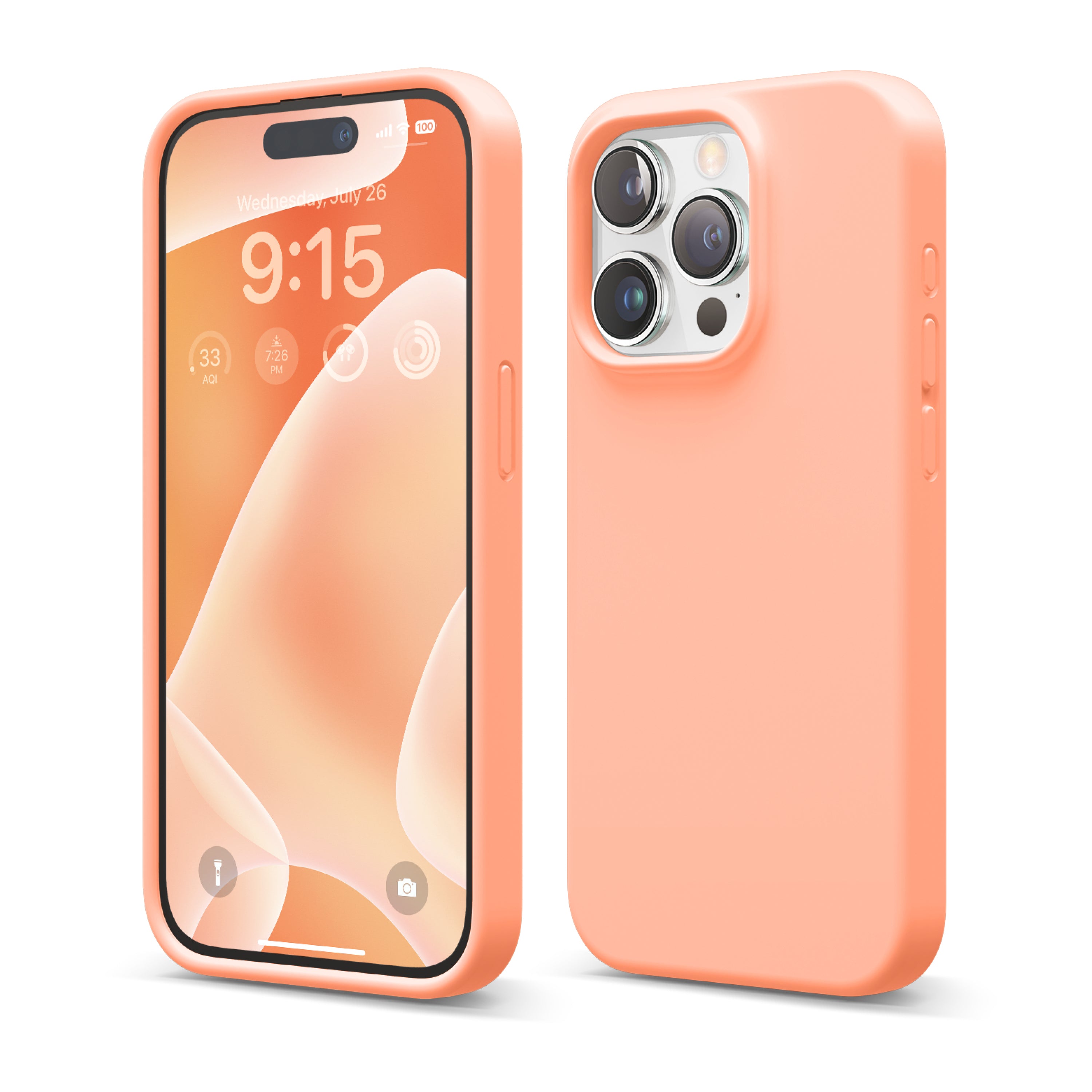 Premium Silicone Case for iPhone 15 Pro