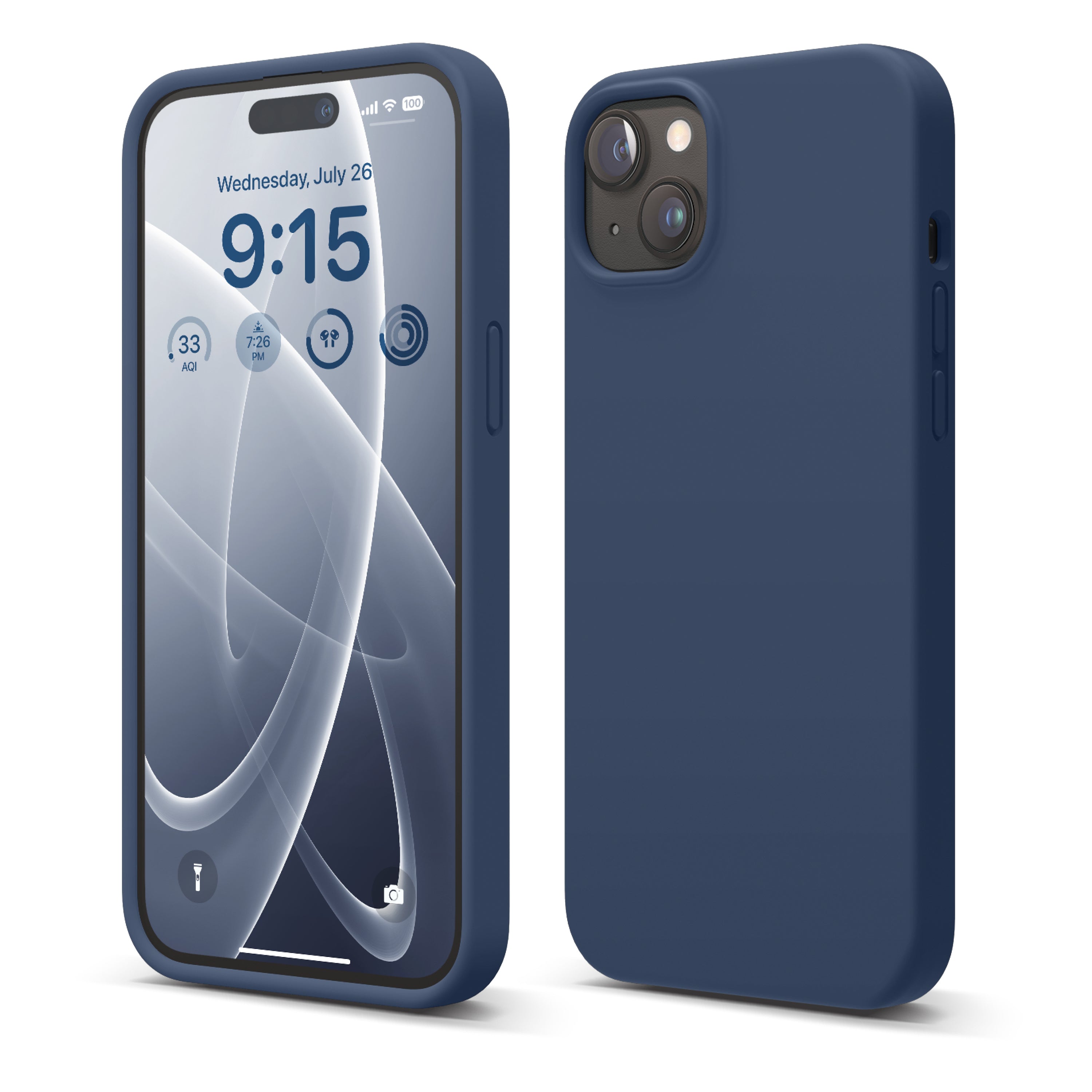 Elago Premium Silicone Case for iPhone 15 Plus Jean Indigo Elago Premium Silicone Case for iPhone 15 Plus Jean Indigo