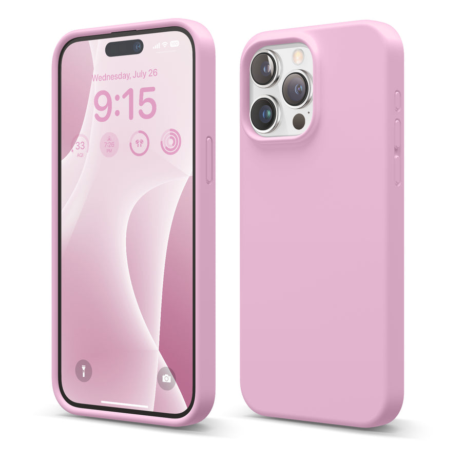 Premium Silicone Case for iPhone 15 Pro Max [30 Colors]
