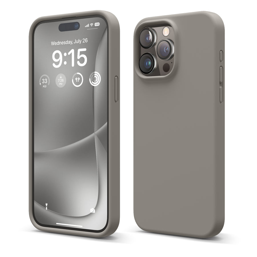 Premium Silicone Case for iPhone 15 Pro Max [30 Colors]
