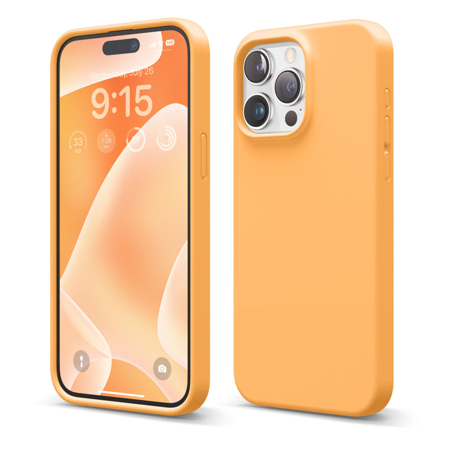 Premium Silicone Case for iPhone 15 Pro Max [25 Colors]
