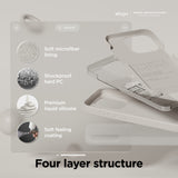 elago Premium Silicone Case for iPhone 15 Pro Max