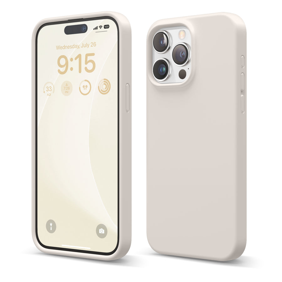 Premium Silicone Case for iPhone 15 Pro Max [30 Colors]