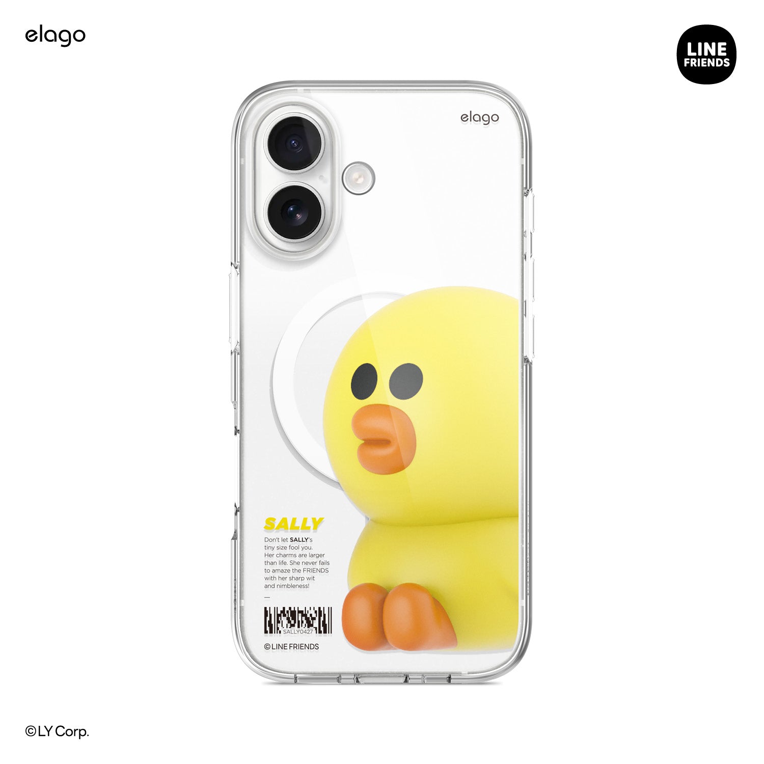 LINE FRIENDS | BROWN & SALLY Figure MagSafe Hybrid Case