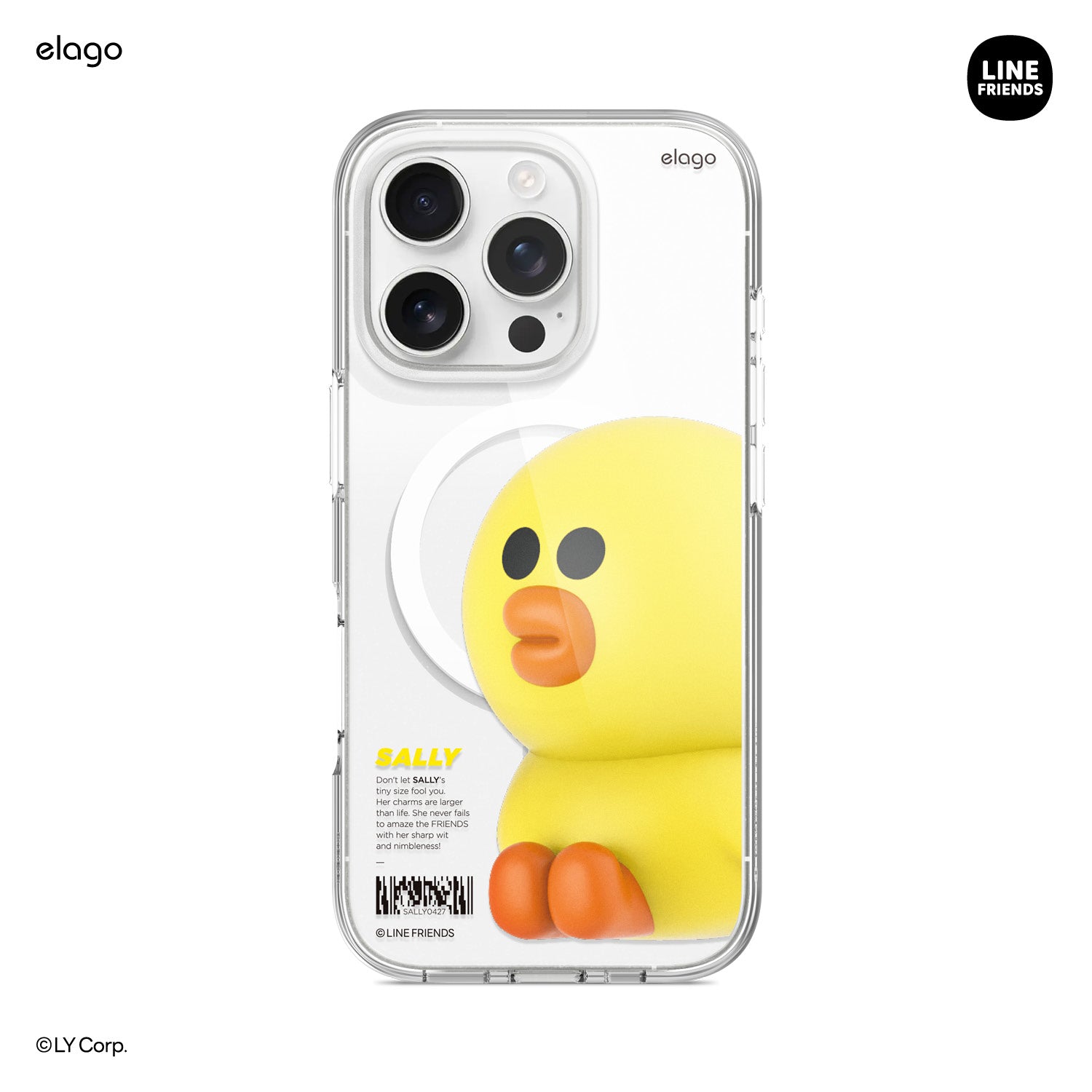 LINE FRIENDS | BROWN & SALLY Figure MagSafe Hybrid Case