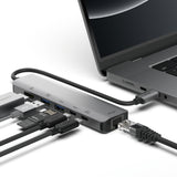 6 in 1 Ethernet HDMI Multi Hub USB-C (2nd)