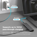 6 in 1 Ethernet HDMI Multi Hub USB-C (2nd)
