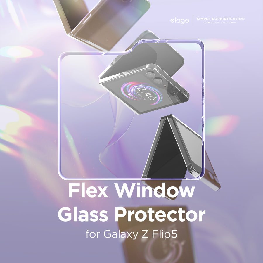 Anti Finger Glass+ Screen Protector for Galaxy Z Flip 5