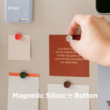 Magnetic Silicone Button [5 set]