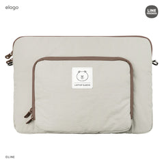 LINE FRIENDS | elago Tablet and Laptop Sleeve [Brown]