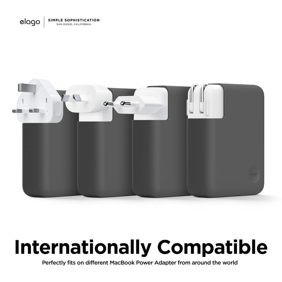 MacBook M1, M2, M3 Pro 16 inch Charger Cover for MacBook Adapter [3 Colors]