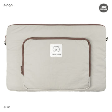 LINE FRIENDS | elago Tablet and Laptop Sleeve [Brown - 3 Sizes]