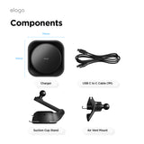 MagSafe Car Mount Charger with Cooling Fan