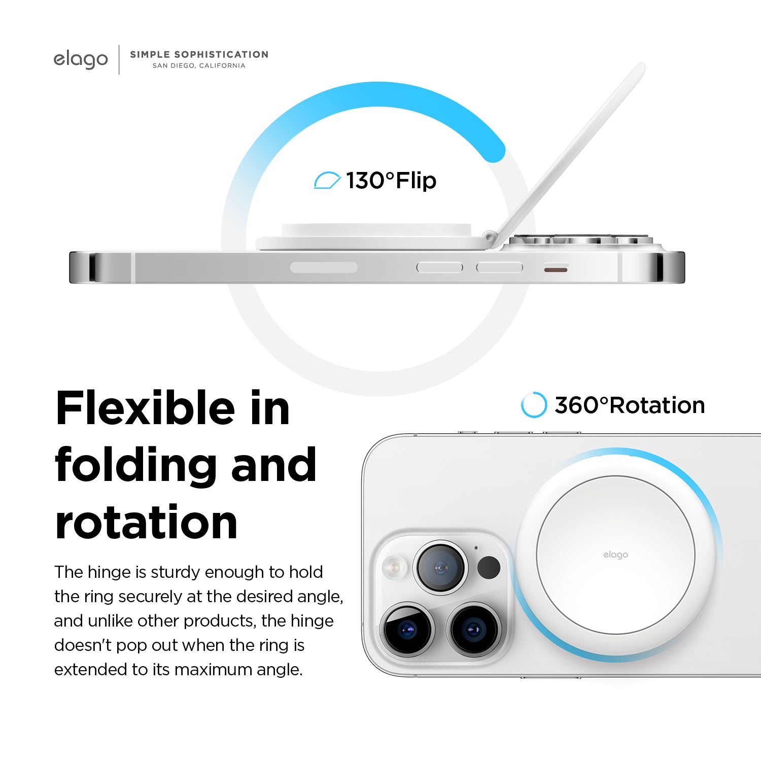 Magnetic Ring Holder for all Phones with MagSafe