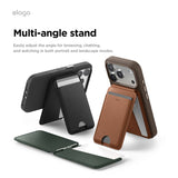 Magnetic Leather Card Holder (Stand Type) [3 Colors]