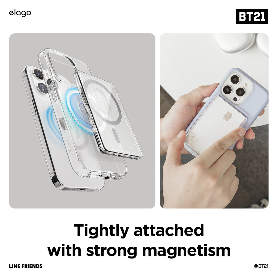 BT21 | elago Hope in Love MagSafe Card Wallet