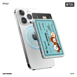 BT21  | elago RJ FOODIE MagSafe Card Pocket [2 Styles]