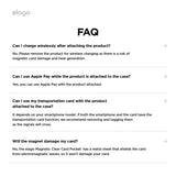 MagSafe Clear Card Holder