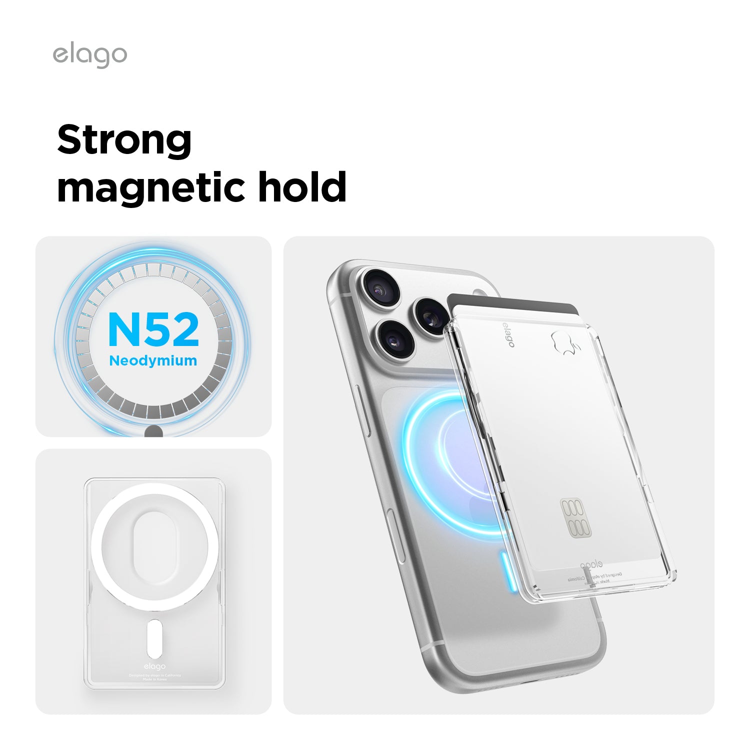 MagSafe Clear Card Holder for MagSafe Compatible Phones MagSafe Clear Card Holder for MagSafe Compatible Phones