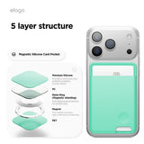Magnetic Silicone Card Holder [10 Colors]
